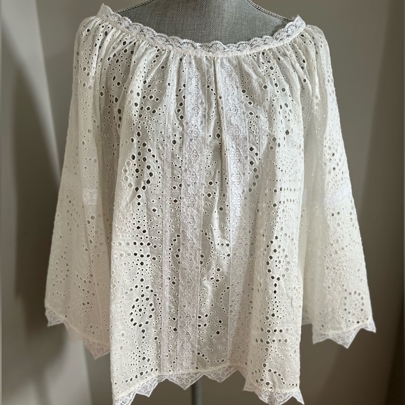 Burberry Eyelet Blouse - Picture 3 of 6